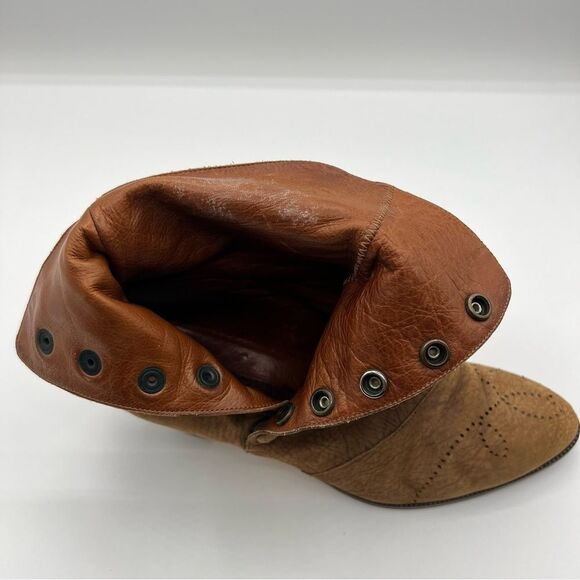 Banana Republic Clothing Co Leather Ankle Boots Made in Italy 6.5 - Picture 13 of 16